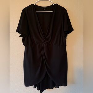 Torrid Classic Black Tunic length top size 1